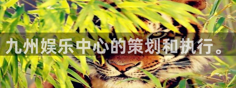 彩神vii官方：九州娱乐中心的策划和执行。